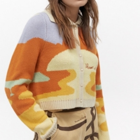 House of Sunny Sweaters - Colorful Women's Sweater